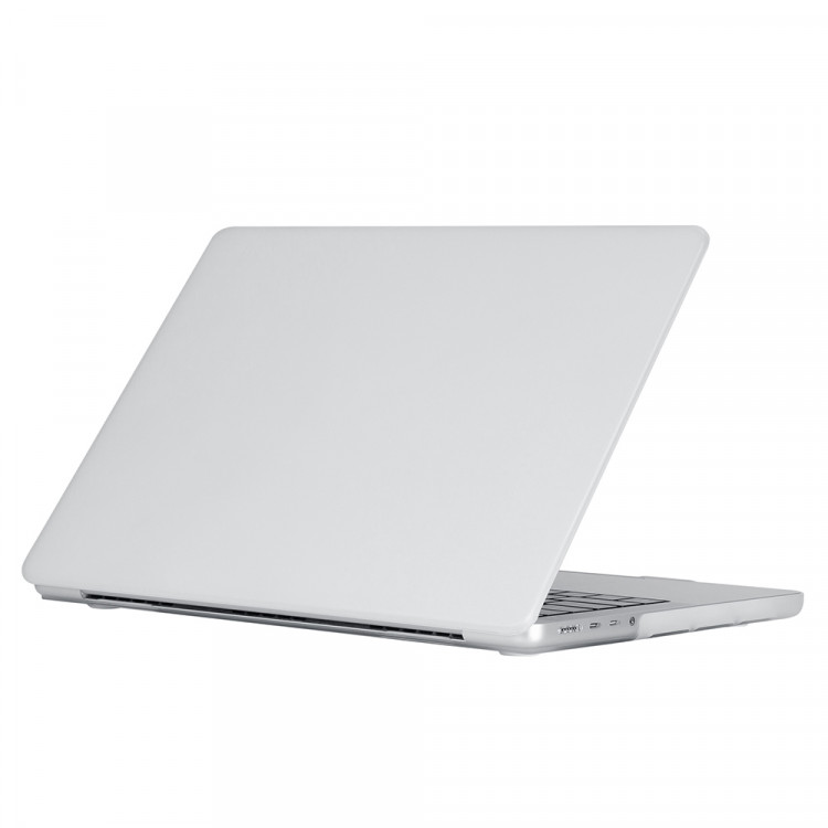 Чехол MacBook Pro 16.2 модель A2485 / A2780 / A2991 (2021-2023гг.) матовый (белый) 4094