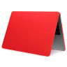 Чехол MacBook Pro 16.2 модель A2485 / A2780 / A2991 (2021-2023гг.) матовый (красный) 4094 - Чехол MacBook Pro 16.2 модель A2485 / A2780 / A2991 (2021-2023гг.) матовый (красный) 4094