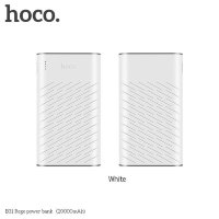 HOCO Внешний аккумулятор Power Bank B31A 30000mAh 2.1A (белый) 3070