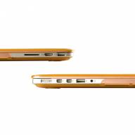 Чехол MacBook Pro 13 (A1425 / A1502) (2013-2015) глянцевый (оранжевый) 0012 - Чехол MacBook Pro 13 (A1425 / A1502) (2013-2015) глянцевый (оранжевый) 0012