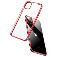 CAFELE Чехол для iPhone 11 Pro Max TPU гальваника (красный) 5631