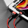 BOROFONE USB кабель 8-pin BX34 2.4A, длина: 1 метр (красный) 5032 - BOROFONE USB кабель 8-pin BX34 2.4A, длина: 1 метр (красный) 5032