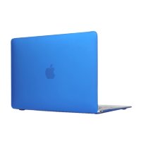 Чехол MacBook 12 (A1534) (2015-2017) матовый (синий) 0038