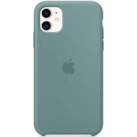 Чехол Silicone case iPhone 11 (кактус) 5521