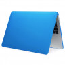 Чехол MacBook Pro 16.2 модель A2485 / A2780 / A2991 (2021-2023гг.) матовый (синий) 4094 - Чехол MacBook Pro 16.2 модель A2485 / A2780 / A2991 (2021-2023гг.) матовый (синий) 4094
