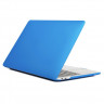 Чехол MacBook Pro 16.2 модель A2485 / A2780 / A2991 (2021-2023гг.) матовый (синий) 4094 - Чехол MacBook Pro 16.2 модель A2485 / A2780 / A2991 (2021-2023гг.) матовый (синий) 4094