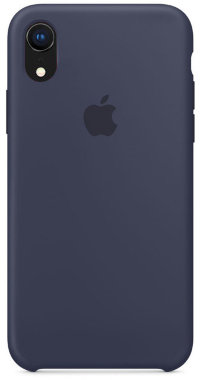 Чехол Silicone Case iPhone XR (тёмно-синий) 8449