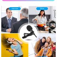 HOUSAILEI Петличный микрофон для телефона / камеры комплект N1 (153030) - HOUSAILEI Петличный микрофон для телефона / камеры комплект N1 (153030)