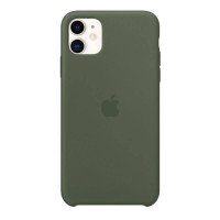 Чехол Silicone case iPhone 11 (сосновый лес) 5521