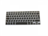БРОНЬКА Накладка на клавиатуру MacBook Air 13 2011-2017 (A1466 / A1369) / Pro 13 2009-2015 (A1278 / A1425 / A1502) / Pro 15 2008-2015 (A1286 / A1398) силикон EU (чёрный) 9351