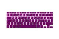 Силиконовая накладка на клавиатуру MacBook 13 / 15 (до 2016 г.) EU / USA (фиолетовый) 3690