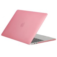 Чехол MacBook Pro 13 модель A1706 / A1708 / A1989 / A2159 / A2338 / A2289 / A2251 (2016-2022гг.) матовый (розовый) 0052