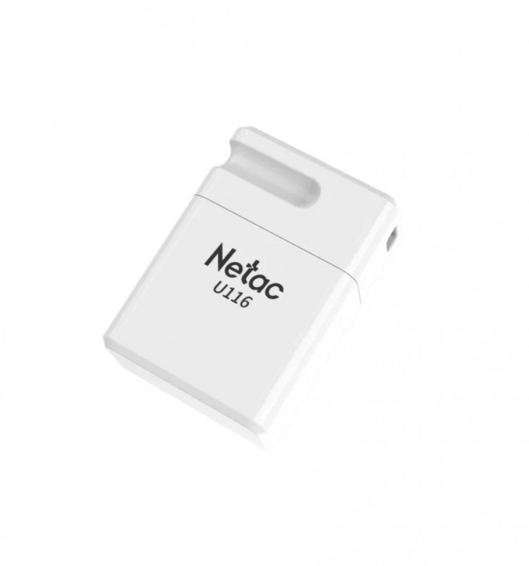 Netac Флэш карта USB mini для компьютера 64Gb U116 (белый) 63751