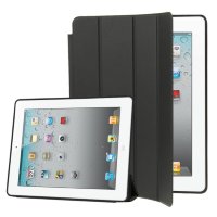 Чехол для iPad 2 / 3 / 4 Smart Case серии Apple кожаный (чёрный) 4739