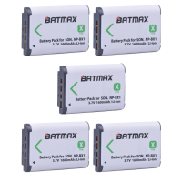 (5 ШТ) BATMAX Набор АКБ аккумулятор NP-BX1 для экшн камеры SONY (3.7V 1600mAh Li-ion) 25063