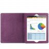 Чехол книжка кожаная серии Basic для iPad 2 / 3 / 4 (фиолетовый) 0370 - Чехол книжка кожаная серии Basic для iPad 2 / 3 / 4 (фиолетовый) 0370