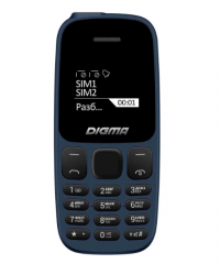 DIGMA Мобильный телефон модель LINX A106 (тёмно-синий) Г30-1178