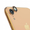 Металлическая защита на камеру iPhone XR (золото) 7274 - Металлическая защита на камеру iPhone XR (золото) 7274