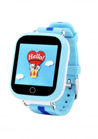 TIROKI Детские часы для контроля ребёнка модель Q100 версия GPS + WiFi + датчик снятия с руки (голубой) 3991