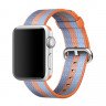 Ремешок Apple Watch 38mm / 40mm нейлоновый Classic (оранжево-синий) 7076 - Ремешок Apple Watch 38mm / 40mm нейлоновый Classic (оранжево-синий) 7076