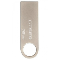 Kingston Флеш карта USB металлическая для компьютера 16Gb модель SE9 (серебро) 44972
