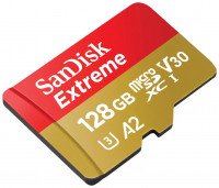 SanDisk Флэш карта Extreme microSD 128Gb 160Mb/s V30 без адаптера ADP (54759)