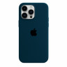 Чехол Silicone Case iPhone 14 Pro Max (тёмно-зелёный) 1616 - Чехол Silicone Case iPhone 14 Pro Max (тёмно-зелёный) 1616