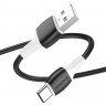 BOROFONE USB кабель Type-C BX84 3A, 1 метр (чёрный) 6171 - BOROFONE USB кабель Type-C BX84 3A, 1 метр (чёрный) 6171