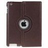 Чехол Книжка 360° кожаный для iPad 2 / 3 / 4 (кофе) 0375 - Чехол Книжка 360° кожаный для iPad 2 / 3 / 4 (кофе) 0375