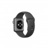 Ремешок Apple Watch 42mm / 44mm / 45mm силикон гладкий (графит) 6475 - Ремешок Apple Watch 42mm / 44mm / 45mm силикон гладкий (графит) 6475