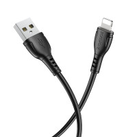 BOROFONE USB кабель lightning 8-pin BX51 2.4A, 1 метр (чёрный) 6241