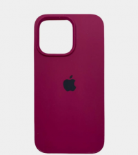 Чехол Silicone Case iPhone 13 (бордо) 30117