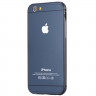 Чехол iPhone 6 6S металл пластиковый Fashion (чёрный) - Чехол iPhone 6 6S металл пластиковый Fashion (чёрный)
