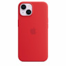 Чехол Silicone Case iPhone 14 (красный) 1701 - Чехол Silicone Case iPhone 14 (красный) 1701