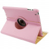 Чехол Книжка 360° кожаный для iPad 2 / 3 / 4 (розовый) 0375 - Чехол Книжка 360° кожаный для iPad 2 / 3 / 4 (розовый) 0375