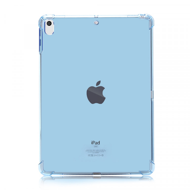 Кейс-накладка для iPad Pro 10.5 / Air 10.5 (2019) противоударный TPU (голубой) 0152
