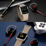Ремешок Apple Watch 38mm / 40mm шагрень кожа (бежевый) 2003 - Ремешок Apple Watch 38mm / 40mm шагрень кожа (бежевый) 2003