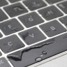 БРОНЬКА Накладка на клавиатуру MacBook Air 13 2018 (A1932) силикон EU (прозрачный) 9379 - БРОНЬКА Накладка на клавиатуру MacBook Air 13 2018 (A1932) силикон EU (прозрачный) 9379
