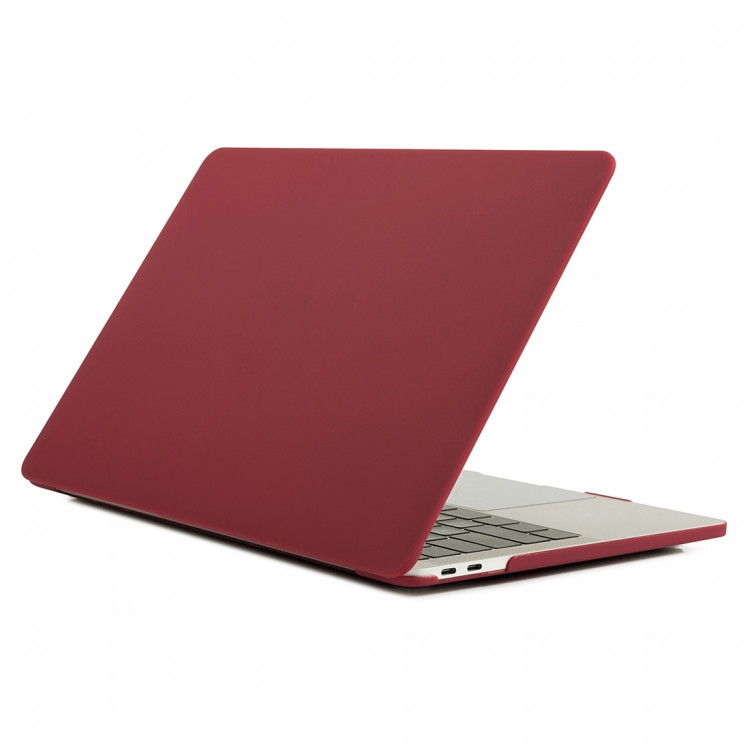 Чехол MacBook Pro 16.2 модель A2485 / A2780 / A2991 (2021-2023гг.) матовый (бордо) 4094