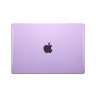 Чехол MacBook Air 15 M2 A2941 (2023г) глянцевый (фиолетовый) 7651 - Чехол MacBook Air 15 M2 A2941 (2023г) глянцевый (фиолетовый) 7651