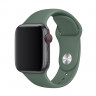 Ремешок Apple Watch 38mm / 40mm силикон гладкий (хаки) 6339 - Ремешок Apple Watch 38mm / 40mm силикон гладкий (хаки) 6339