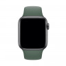 Ремешок Apple Watch 38mm / 40mm силикон гладкий (хаки) 6339 - Ремешок Apple Watch 38mm / 40mm силикон гладкий (хаки) 6339