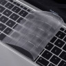 БРОНЬКА Накладка на клавиатуру MacBook Air 13 2018 (A1932) силикон USA (прозрачный) 9370 - БРОНЬКА Накладка на клавиатуру MacBook Air 13 2018 (A1932) силикон USA (прозрачный) 9370