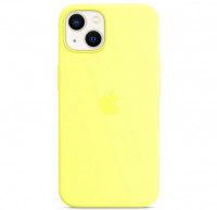 Чехол Silicone Case iPhone 13 (лимон) 30119