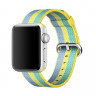 Ремешок Apple Watch 38mm / 40mm нейлоновый Classic (жёлто-зелёный) 7076 - Ремешок Apple Watch 38mm / 40mm нейлоновый Classic (жёлто-зелёный) 7076