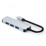BRONKA Хаб Type-C 4в1 (USB 3.0 х1 / USB 2.0 х3 ) Г90-31521 - BRONKA Хаб Type-C 4в1 (USB 3.0 х1 / USB 2.0 х3 ) Г90-31521