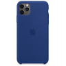 Чехол Silicone Case iPhone 11 Pro Max (тёмно-синий) 5883 - Чехол Silicone Case iPhone 11 Pro Max (тёмно-синий) 5883