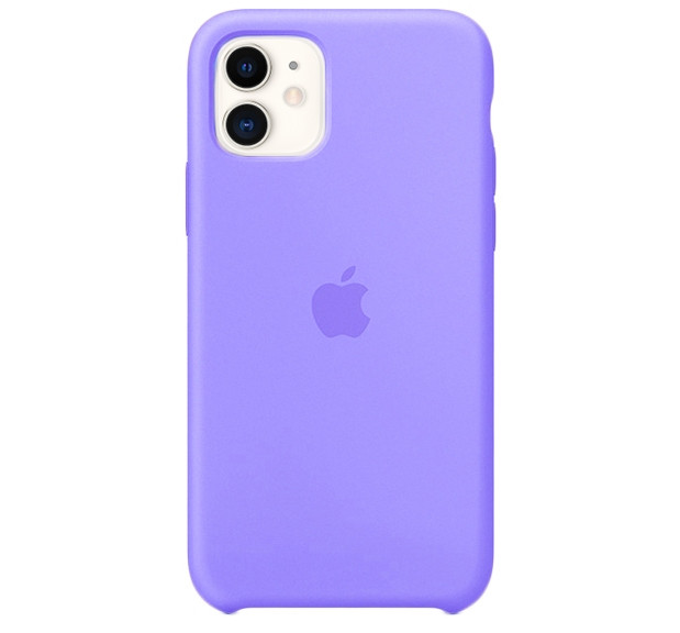 Чехол Silicone Case iPhone 11 (васильковый) 5521