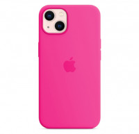 Чехол Silicone Case iPhone 13 (малиновый) 30120