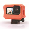 ACTION PRO Чехол кейс поплавок для экшн камер GoPro Hero 9 / GoPro Hero 10 (оранжевый) 45146 - ACTION PRO Чехол кейс поплавок для экшн камер GoPro Hero 9 / GoPro Hero 10 (оранжевый) 45146